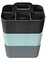 Enjoy Organizer | 3 Small Stackable Portable Simple 6-Compartment Art Marker Caddy - Made In USA